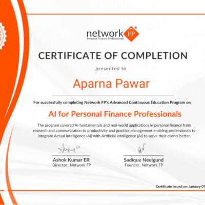 Ai For Pfp Certificate